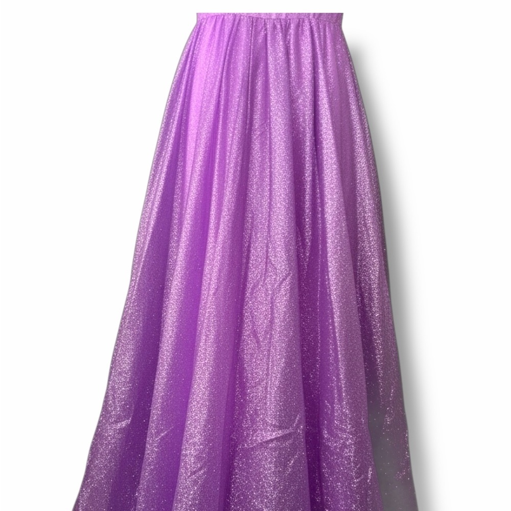 Alyce Paris 61601 Orchid Glitter Corset Prom Gown Size 2 NWT - Picture 3 of 13